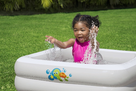 Dmuchany Brodzik 3w1 dla dzieci 0+ Wanienka Basenik BESTWAY + Dmuchane dno