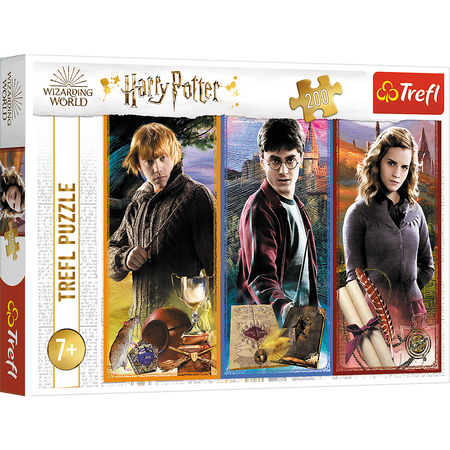 Puzzle - 200 - Harry Potter - W świecie magii i czarów - Trefl 13277