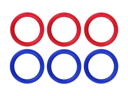 Gra Zręcznościowa Rzut Obręczą Kolorowe Butelki Punkty