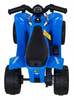 Quad Honda 250X TRX na akumulator Niebieski + Klakson + LED + Ekoskóra