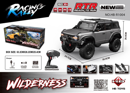 Auto R/C WILDERNESS 1:10 Szary
