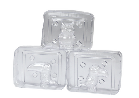 Zestaw Kreatywny Artystyczny Ptaki 3D Gips Farbki