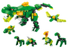 Klocki Konstrukcyjne Dinozaury 6w1 Zestaw DIY Dinozaur 160 ele.