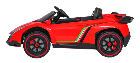 Pojazd Lamborghini Veneno Czerwony