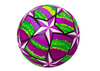 Piłka Gumowa Jaskrawa Gwiazdki Fioletowa 24 Cm