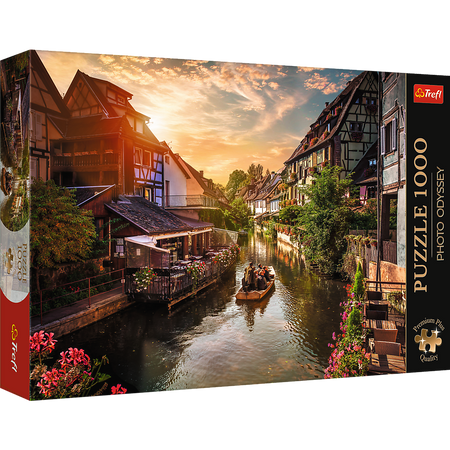 Puzzle - 1000 Premium Plus - Mała Wenecja w Colmar - Francja - Trefl 10816