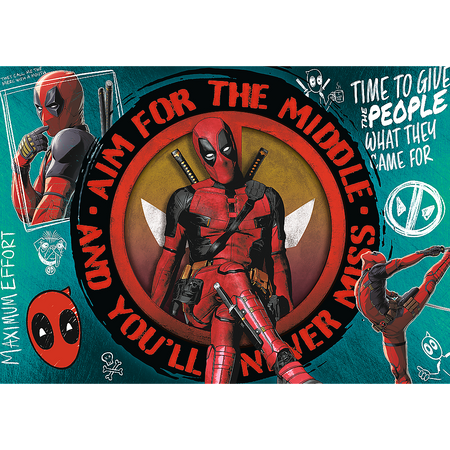 Puzzle - 1000 Premium Plus - Deadpool - Trefl 10835