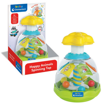 Kolorowy Bączek Zwierzątka Kuleczki Clementoni 17945