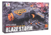 Manulany Pistolet Blaze Storm dla dzieci 8+ Szary + 20 Bezpiecznych Pocisków + Mechanizm Sprężynowy