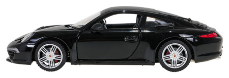 Autko Metalowe 1:24 Porsche 911 Czarne RASTAR