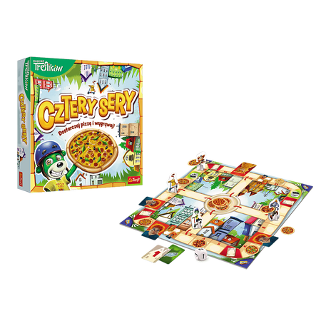 Gra planszowa Cztery Sery Rodzina Treflików Trefl 02282