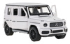 Autko Metalowe 1/32 Mercedes-Benz AMG G63 z Dźwiękiem Białe RASTAR