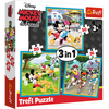 Puzzle - 3w1 (20, 36, 50) - Myszka Miki z przyjaciółmi - Trefl 34846
