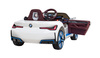 Autko BMW i4 na akumulator dla dzieci Biały + Wolny Start + EVA + Ekoskóra + Audio LED + Pilot