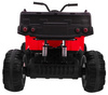 Quad XL ATV na akumulator dla dzieci Czerwony + Napęd 4x4 + Bagażnik + Wolny Start + EVA + Audio LED