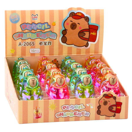 Temperówka Strugaczka Kapibara Standardowa Kolorowa Mix