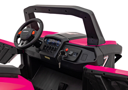 Pojazd Buggy UTV-MX 2000N Różowy