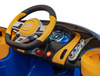 Bugatti Chiron na akumulator dla dzieci Niebieski + Pilot + Bagażnik + EVA + Amortyzatory + Audio LED