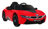 BMW I8 Lift Auto na akumulator Czerwony + Pilot + Wolny Start + 3-pkt pasy + MP3 USB + LED