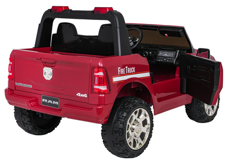 Pojazd RAM 3500 Straż Pożarna Czerwony