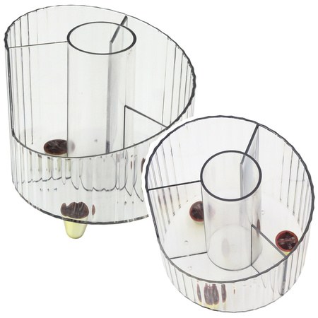 Organizer Na Przybory Szkolne Biurowe Transparentny Biały