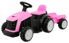 Traktor z Przyczepą Różowy