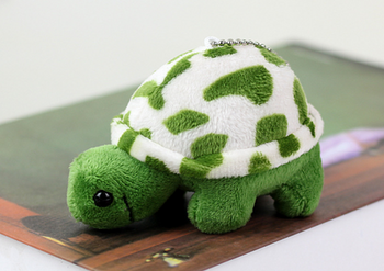 Pluszowy Żółw 10 cm Zielony Maskotka Breloczek