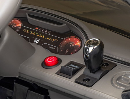 Autko Bentley Bacalar na akumulator dla dzieci +3, Czarny