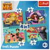 Puzzle - 4w1 (35, 48, 54, 70) - Zwariowane Minionki - Trefl 34648