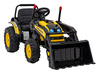 Koparka Traktor na akumulator dla dzieci Żółty + Ruchome Ramię Łyżka + Pilot + Wolny Start + Radio FM + LED