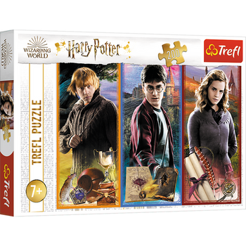 Puzzle - 200 - Harry Potter - W świecie magii i czarów - Trefl 13277