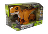 Dinozaur Zdalnie Sterowany R/C Brąz Dźwięk Światło Tyranozaur