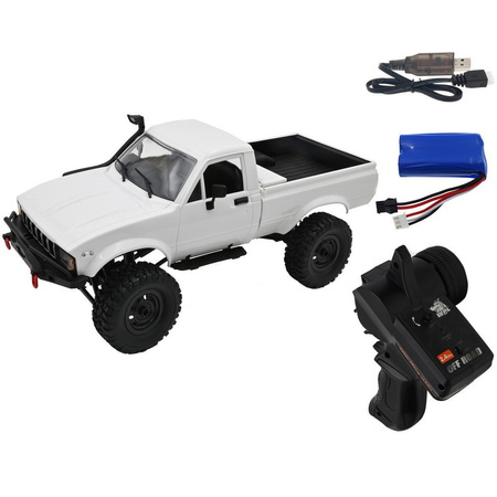 Auto 4x4 terenowe RC Zdalnie Sterowane 1:16 Białe
