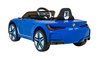 Autko BMW i4 na akumulator dla dzieci Niebieski + Wolny Start + EVA + Ekoskóra + Audio LED + Pilot