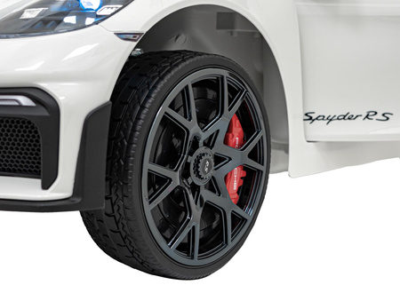 Pojazd Porsche Spyder RS 718 Biały