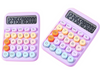 Kalkulator Fioletowy Biurowy Nauka Wielofunkcyjny Kolorowy Elektroniczny