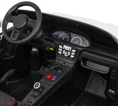 Perfecta Auto dla 2 dzieci Biały