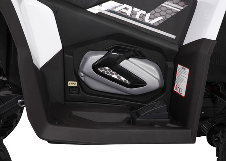 Pojazd Quad Fast Wheel Biały