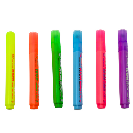 Zakreślacz Pisak Neonowy Do Notatek Szkolny Biurowy