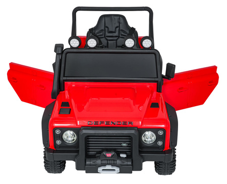 Pojazd Land Rover Defender 110 SVX Concept Czerwony