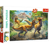 Puzzle - 160 - Walczące Tyranozaury - Trefl 15360