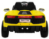 Autko Future na akumulator dla dzieci Żółty + Pilot
