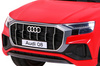 Audi Q8 Lift na akumulator dla dzieci Czerwony SUV + Pilot