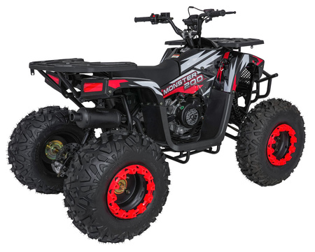 Pojazd Quad Spalinowy 200CC MONSTER Czerwony