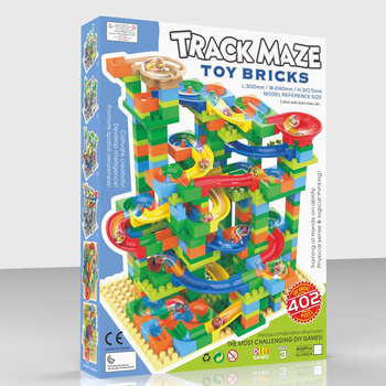 Zestaw Klocków Tor  Kulka 402el.