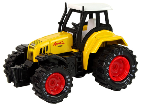 Traktor Ciągnik Resorak Metalowy z Napędem