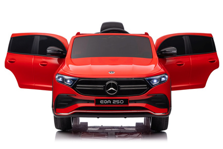 Pojazd Mercedes Benz EQA 250 Czerwony