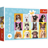 Puzzles - 60 - Słodkie psiaki - Trefl 17374