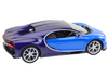 Samochód Zdalnie Sterowany RC 1:14 Bugatti Veyron Chiron Niebieski
