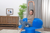 Dmuchany Fotel Niebieski112 x 112 x 70 cm Bestway 75138